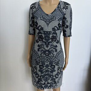 S. Barsch Black & White Baroque Lace